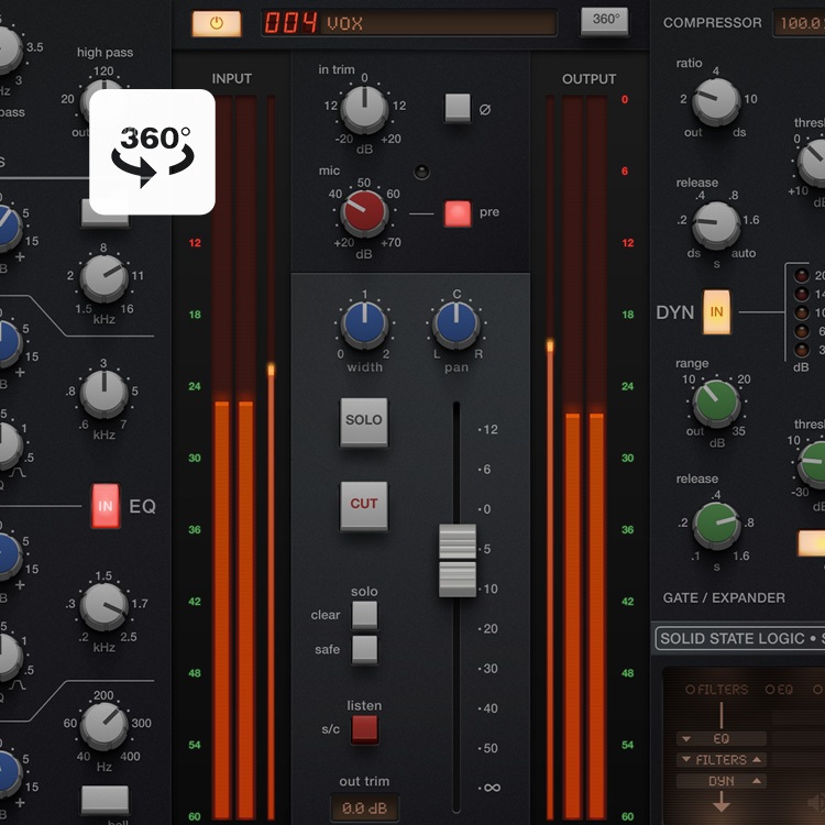 Plugin de canal SSL 4K B