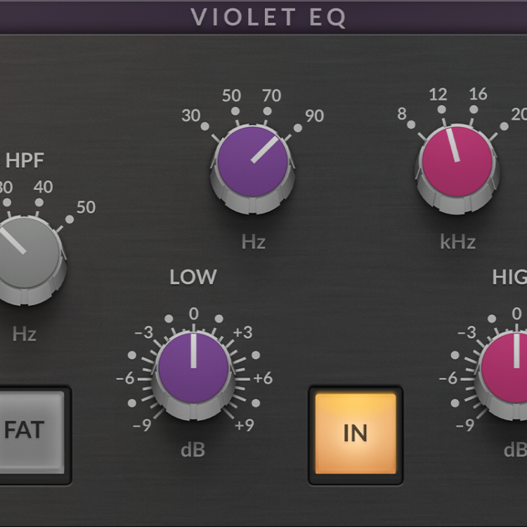 Plugin SSL Fusion Violet EQ