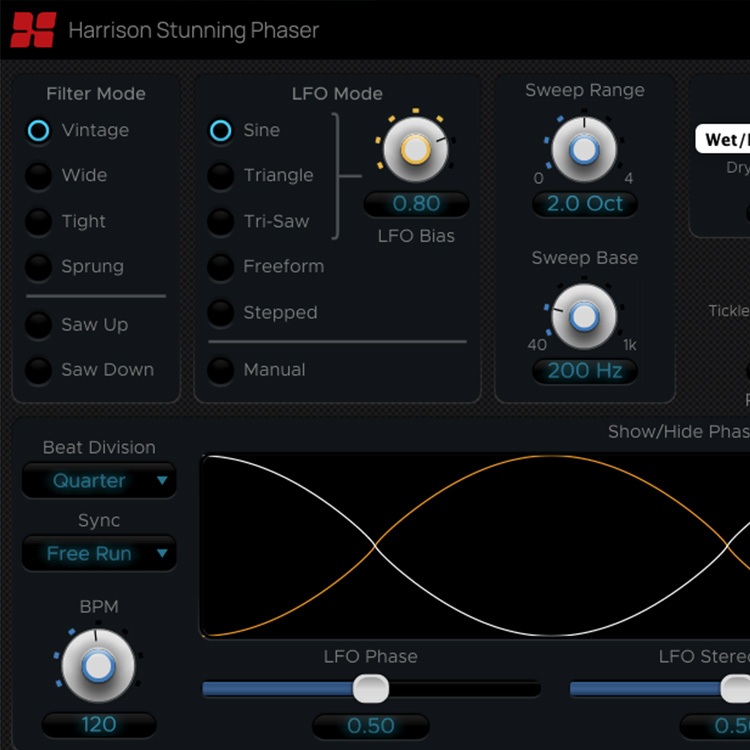 El impresionante Phaser de Harrison