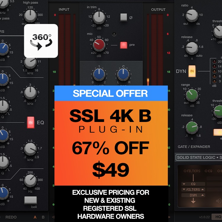 Plugin de canal SSL 4K B